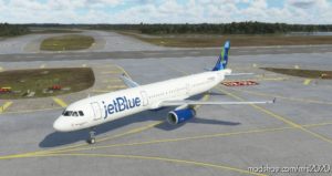 MSFS 2020 A321 Livery Mod: Jetblue “Mint” – A321 (Featured)