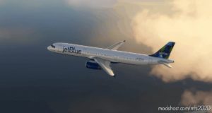 MSFS 2020 A321 Livery Mod: Jetblue “Mint” – A321 (Image #2)