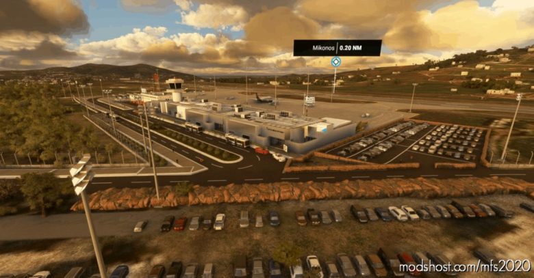 MSFS 2020 Greece Mod: Mykonos Airport V1.0 – Lgmk/Greece (Featured)