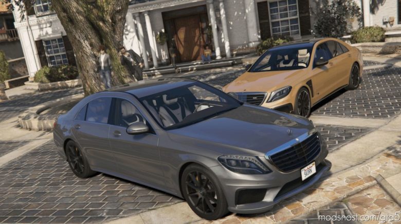 GTA 5 Vehicle Mod: 2014 Mercedes-Amg S63 W222 V2.6 (Featured)