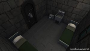 Sims 4 House Mod: Azkaban Prison | Harry Potter Builds (Image #5)