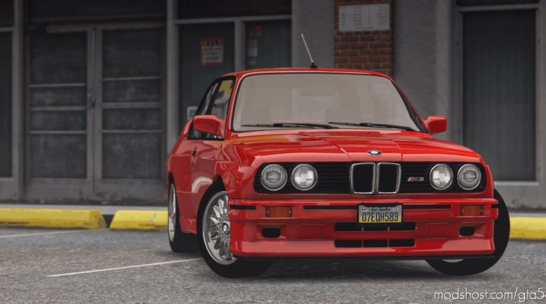 GTA 5 Vehicle Mod: BMW M3 E30 1990 (Featured)