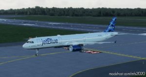 MSFS 2020 A321 Livery Mod: Jetblue “Streamers” – AMP A321 (Image #3)