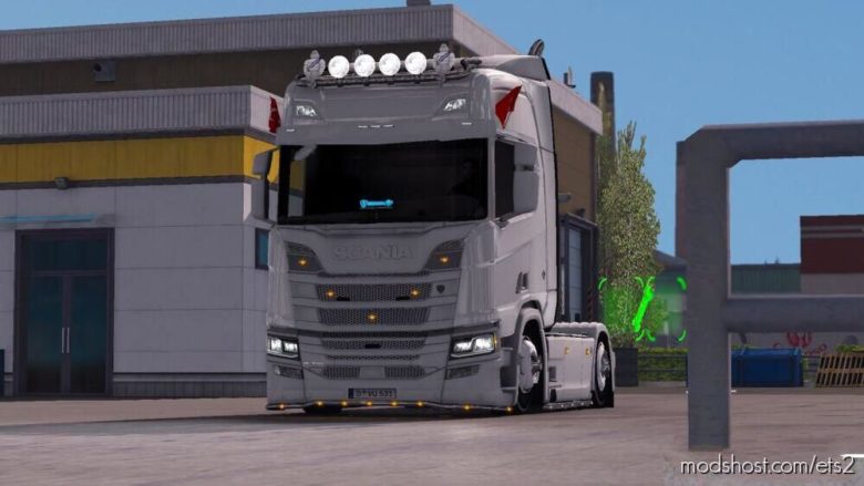 ETS2 Part Mod: Scania LOW Truck Mod (Featured)