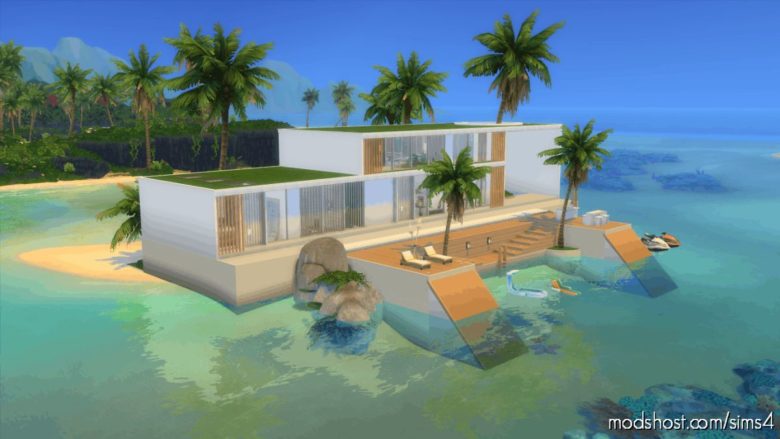 Sims 4 Mod: Tropicalia House (Featured)