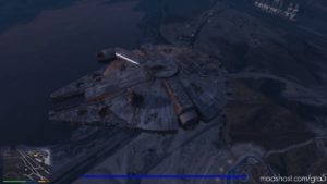 GTA 5 Vehicle Mod: Star Wars Millennium Falcon V0.1 (Image #5)