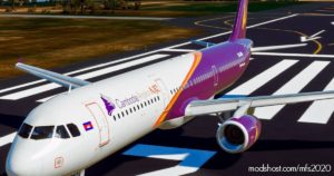 MSFS 2020 Cambodia Livery Mod: Angkor AIR 4K (Image #3)