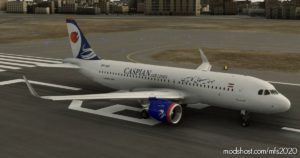 MSFS 2020 A320neo Livery Mod: Caspian Airlines A320NEO – 8K (Featured)