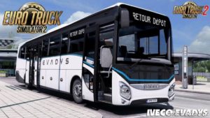 ETS2 Bus Mod: Iveco Evadys Line 13M + Interior V1.0.4 1.39.X (Image #2)