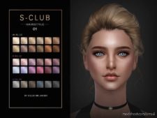 Sims 4 Mod: TS4 WM Hair 202101 (Image #4)