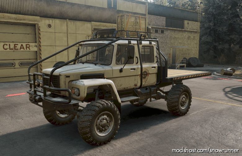 SnowRunner Truck Mod: Mighty Warthog Tweak (Featured)