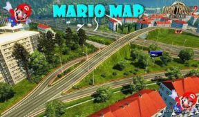 ETS2 Mod: Mario Map 1.39.2.4S (Image #3)