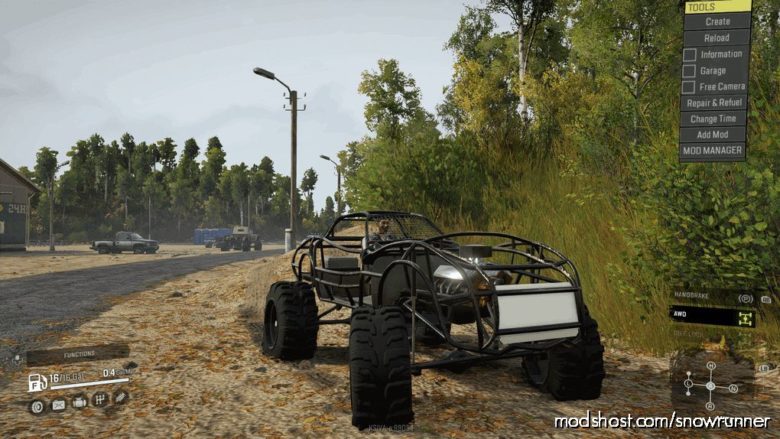 SnowRunner Car Mod: C.C.M. Fred’s Buggy V (Featured)