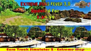 ETS2 Mod: Extreme Road Fever: ERF Map V3.0 1.39.X (Image #7)