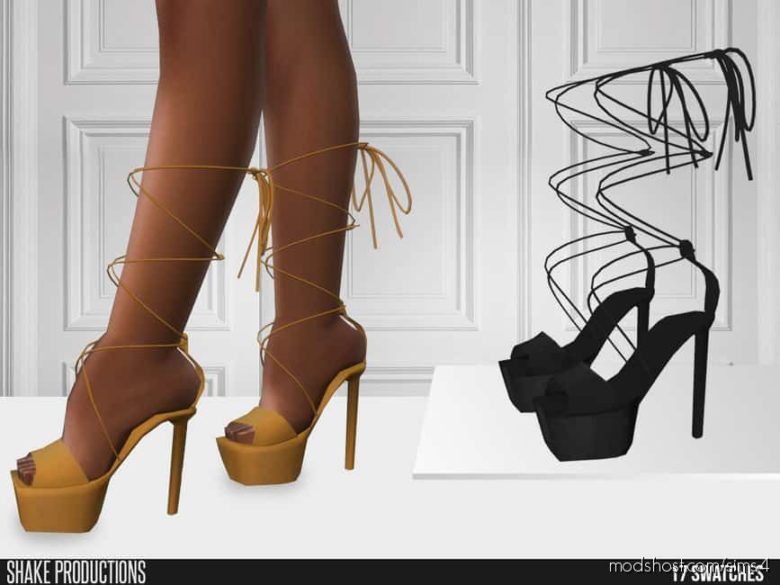 Sims 4 Shoes Mod: Shakeproductions 603 – High Heels (Featured)