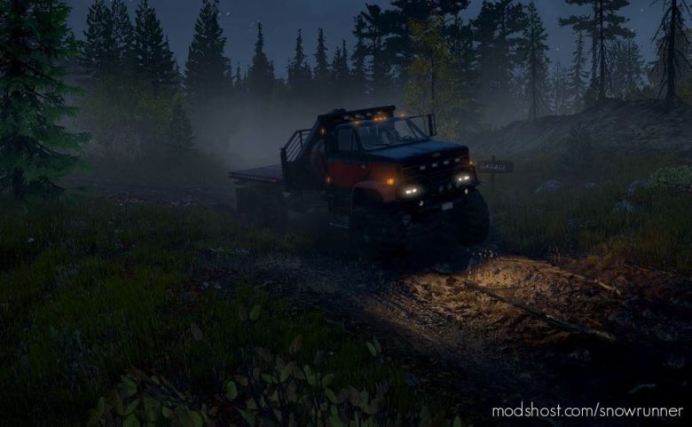 SnowRunner Truck Mod: SK Kodiak C70 V1.0.2 (Featured)