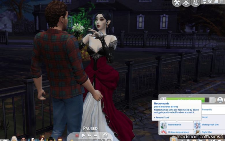 Sims 4 Mod: Necromania Reward Trait (Featured)