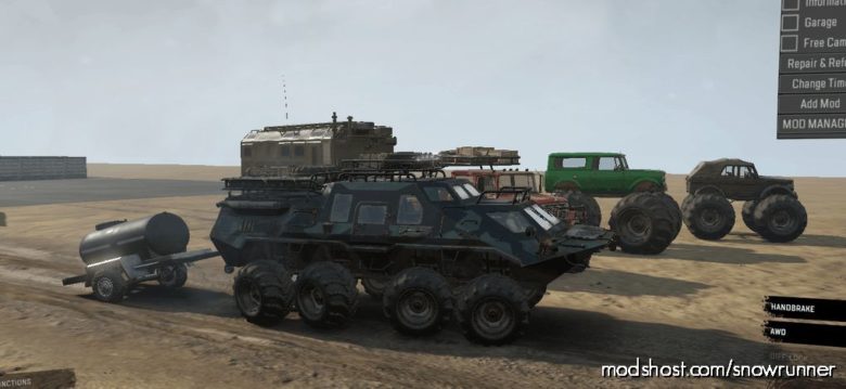 SnowRunner Car Mod: Scouts MAX Pack Console (Featured)