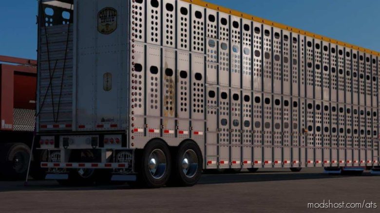 ATS Mod: Merritt Livestock Trailer 1.39.X (Featured)