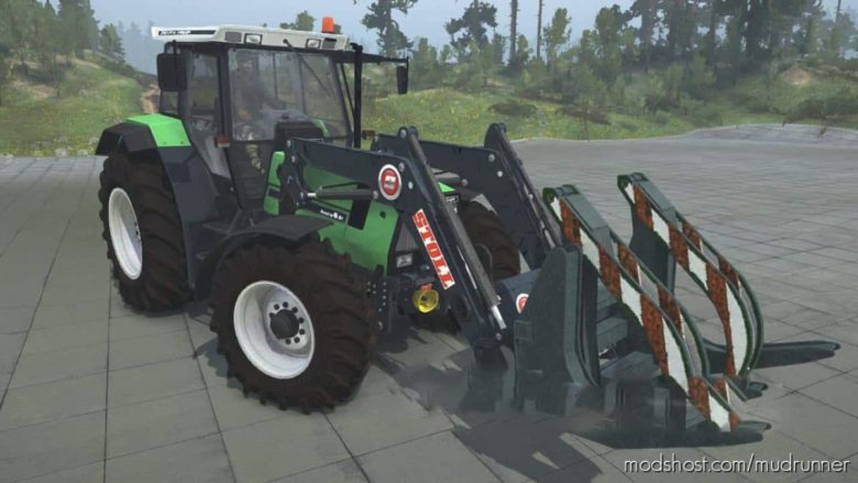 MudRunner Mod: Deutz Agrostar 661-471DX Tractor (Featured)