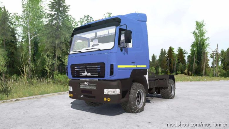 MudRunner Mod: MAS 5440C9-570-030 Truck (Featured)