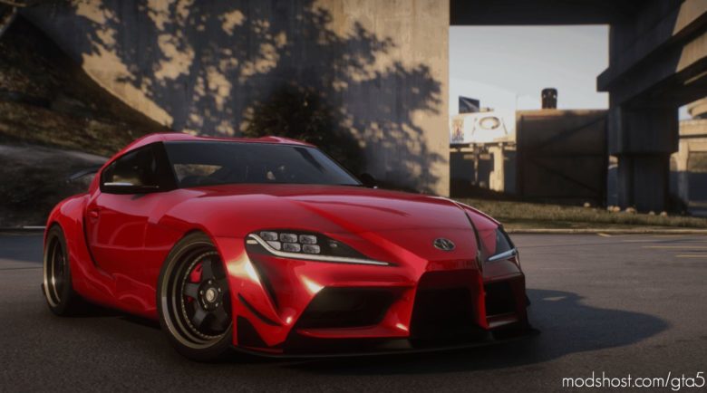 GTA 5 Vehicle Mod: Toyota Supra GR (Featured)