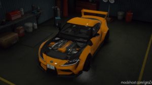 GTA 5 Vehicle Mod: Toyota Supra GR (Image #4)