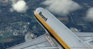 MSFS 2020 A320neo Livery Mod: A320 Monarch Classic (Image #2)