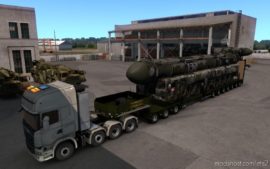 ETS2 Trailer Mod: Military Oversized Cargo For DLC Beyond The Baltic SEA V9.0 (Image #3)