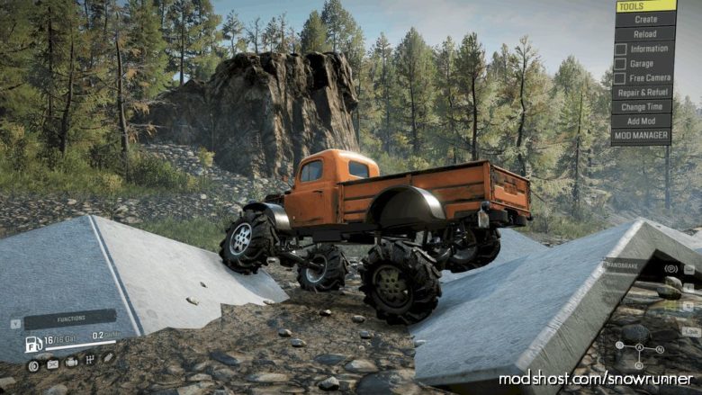 SnowRunner Truck Mod: C.C.M. 46 Power Wagon (Featured)