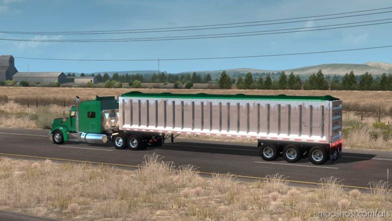 ATS Mod: Ownable MAC Walking Floor Trailer 1.39 (Featured)