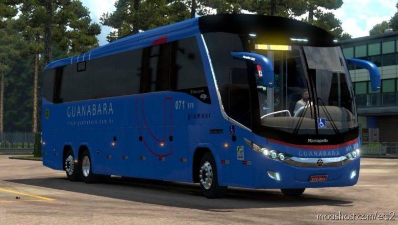 ETS2 Bus Mod: Marcopolo G7 1200 Euro 5 1.39 (Featured)