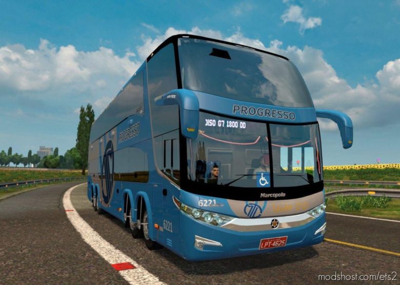 ETS2 Bus Mod: Marcopolo G7 1800 DD V1.1 (Featured)