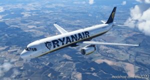 MSFS 2020 A321 Livery Mod: Ryanair A321 (Image #3)