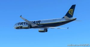 MSFS 2020 A321 Livery Mod: Ryanair A321 (Image #4)