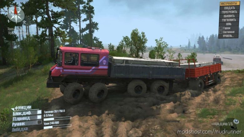 MudRunner Mod: KRS 58 Bandit Truck (Featured)