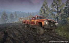 SnowRunner Car Mod: Ford F750 W77 (DLC Required) V1.0.1 (Image #3)