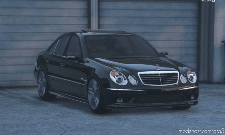 GTA 5 Vehicle Mod: Mercedes-Benz E55 AMG (W211) V1.1 (Featured)