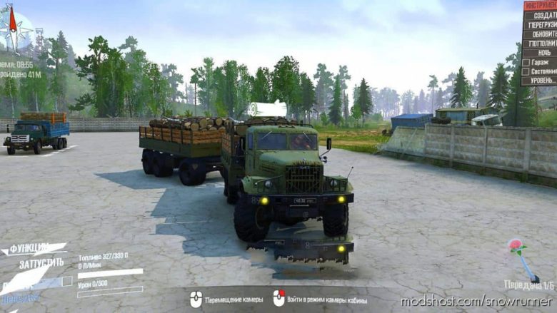 SnowRunner Mod: Kraz-255B Truck (Featured)