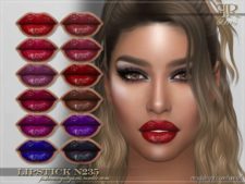 Sims 4 Makeup Mod: FRS Lipstick N235 (Featured)