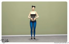 Sims 4 Clothes Mod: Maternity ACC Jeans (Image #4)