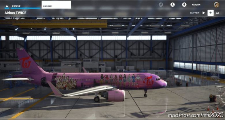 MSFS 2020 Livery Mod: A320 NEO Twice (Featured)