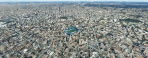 MSFS 2020 Brazil Scenery Mod: Major Antônio Couto Pereira Stadium, Coritiba FC - Brazil (Image #2)