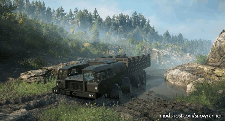 SnowRunner Truck Mod: MAZ 543 V1.0.1 (Featured)