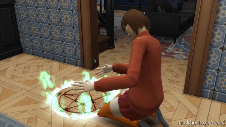 Sims 4 Mod: Pentacle Paranormal Stuff Override (Featured)