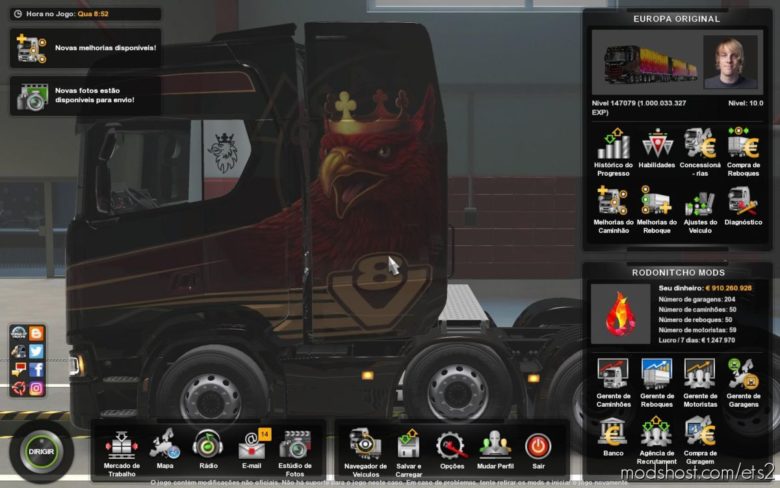 ETS2 Save Mod: Profile 1.40.0.78S 1.40 (Featured)