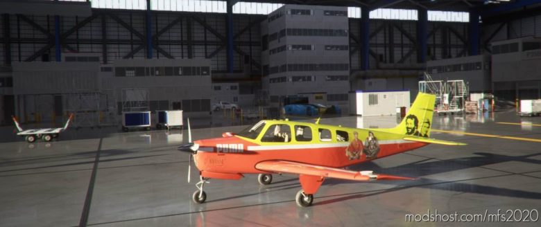 MSFS 2020 Livery Mod: Bonanza – BEN And KID (Featured)