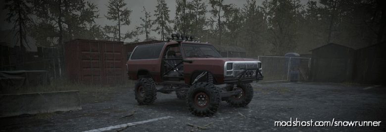 SnowRunner Car Mod: 1991 Ramcharger V (Featured)