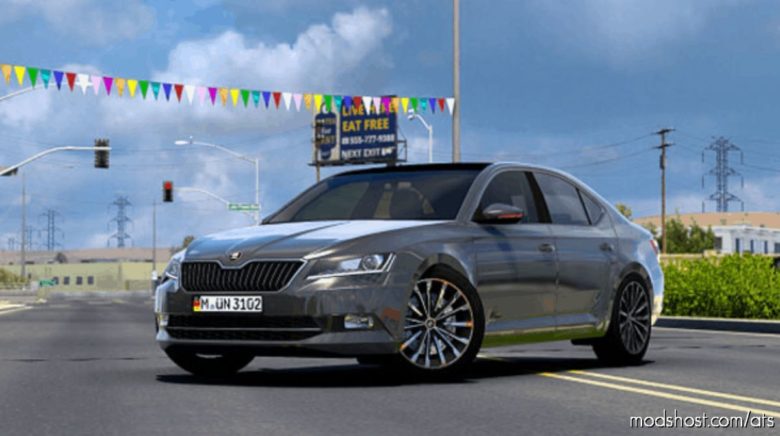 ATS Car Mod: Skoda Superb 2017 V3 1.40 (Featured)