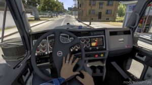 ATS Mod: Interior Driver Mod Animated Hands 1.40 (Image #3)